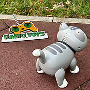 Кошеня на радіокеруванні “Пушинка” сіра | Котик на пульті керування | Кіт-робот на радіоуправлінні, фото 4