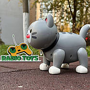 Кошеня на радіокеруванні “Пушинка” сіра | Котик на пульті керування | Кіт-робот на радіоуправлінні, фото 2