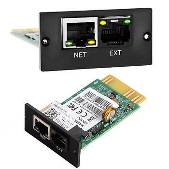 Модуль для віддаленого управління ДБЖ, RS232, LED LogicPower / SNMP-адаптер для ДБЖ / Мережева карта для ДБЖ