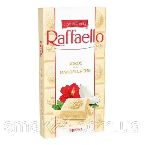 Шоколад Confetteria Raffaello Coconut and Almond 90г Италия