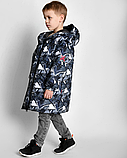 Зимова куртка для хлопчика DT-8364-4, розміри 140-158, фото 5