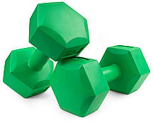 Гантелі для фітнесу композитні Hop-Sport HS-C040DH 2х4кг