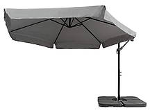 Парасолька садова Di Volio EMPOLI 350см сіра+ Основа садової парасольки