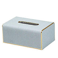 Серветниця горизонтальна 21х13х9 см для серветок на стіл М'ятна HP-3-118M