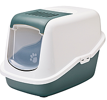 Закритий туалет для кішок Savic (Савик) Nestor Nordic з відкривною кришкою, 56*39*38 см