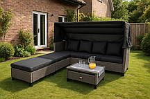 Садові меблі Di Volio Luca сіро-графітові