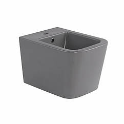 Біде підвісне  Qtap Tern 520x350x330 мм, Stone grey QT17551303GSG