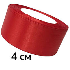 Атласна стрічка 4 см (23 м) оптом