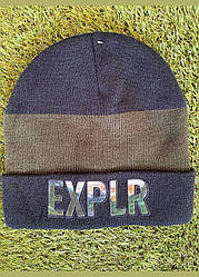 Шапка для хлопчика з написом C&A розміри: 128-152 і 158-176