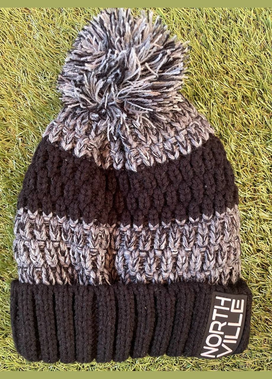 Зимова шапка для хлопця, розміри: 128-152 і 158-176, фото 1