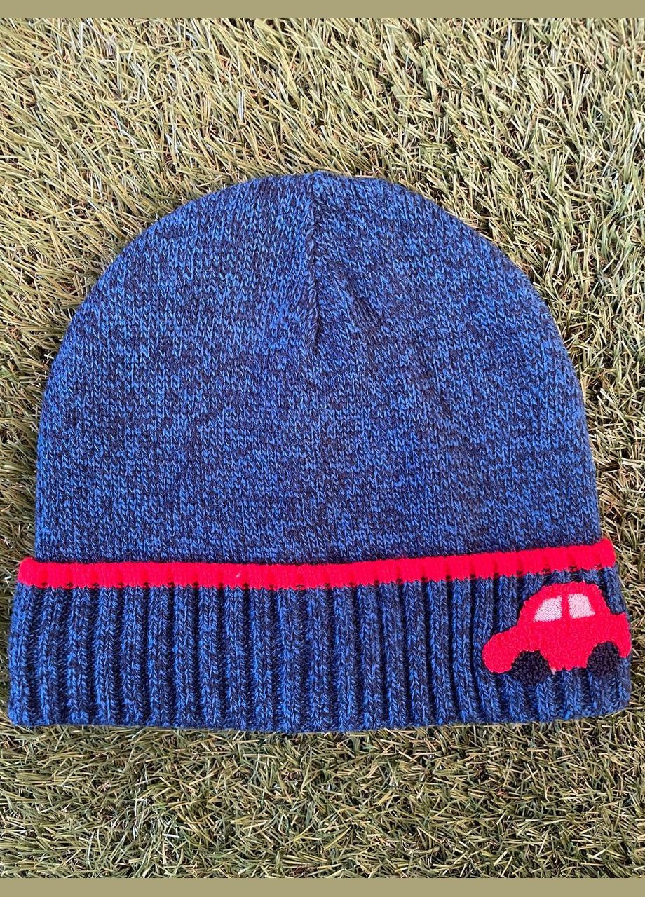 Шапка на хлопчика з закотом C&A, Розмір на бирці: 104-122, фото 1