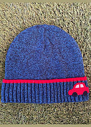 Шапка на хлопчика з закотом C&A, Розмір на бирці: 104-122