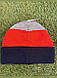 Шапка на хлопчика триколірна з закотом C&A, фото 3