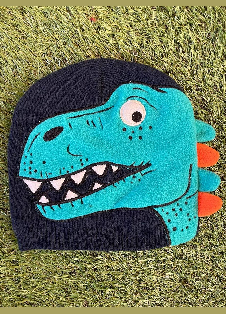 Тепла шапка з динозавром для хлопця C&A, на зріст 98-104, фото 1