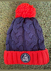 Максимально тепла шапка зимова в'язана на хлопця C&A, зріст 98-104