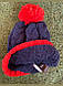 Максимально тепла шапка зимова в'язана на хлопця C&A, зріст 98-104, фото 3