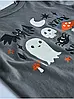 Футболка з довгими рукавами Хеловін Charcoal Stay Spooky George 98-104см, фото 2