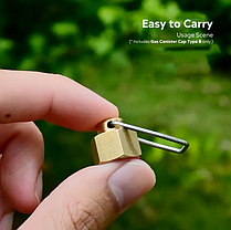 Заглушка на туристичний різьбовий балон стандарту EPI-GAS EN417, фото 3