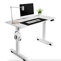 Комп'ютерний стіл з регульованою висотою Di Volio Amone білий