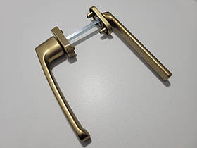 Ручка двостороння FKS PSK 504/501 під ролет з розетками для розсувних дверей бронза