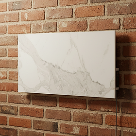 Керамічна панель опалення з програматором Flyme 250PW білий камінь