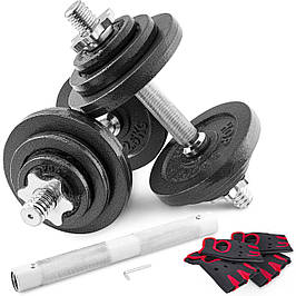 Гантелі металеві Hop-Sport NEW