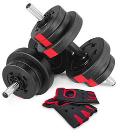 Гантелі композитні Hop-Sport