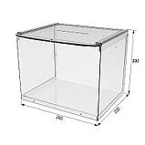 Ящик EKOSTAR без замка для пожертв та збору грошей 260x200x200, фото 3