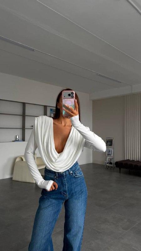 Жіноче боді; Кольори: чорний, молочний, шоколад ; Розмір: 42-44,46-48, фото 1