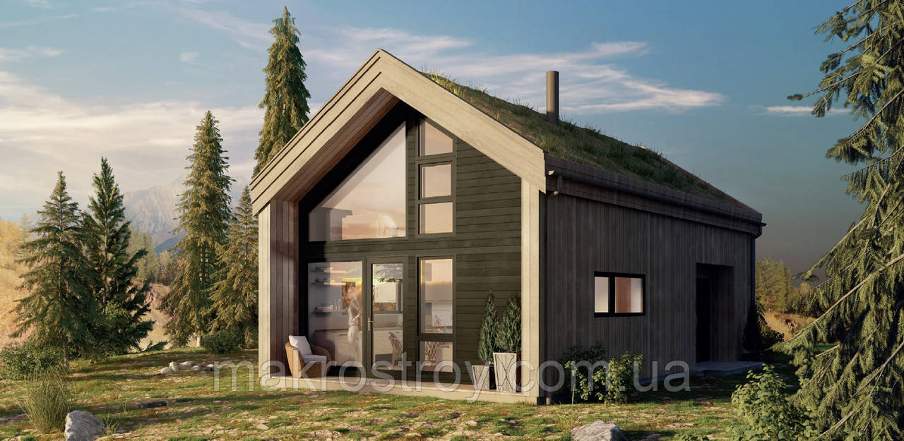 Проєкт будинку Dvalin 83 м², фото 1