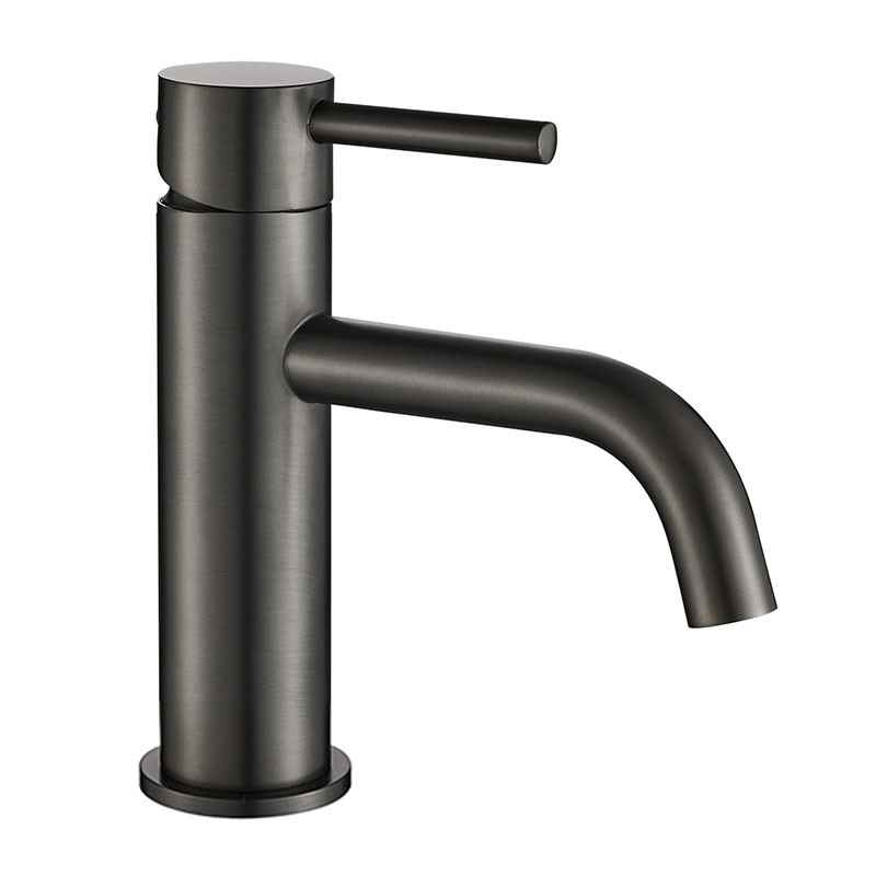 Змішувач для раковини VBI MILANO BLACK низький, фото 1