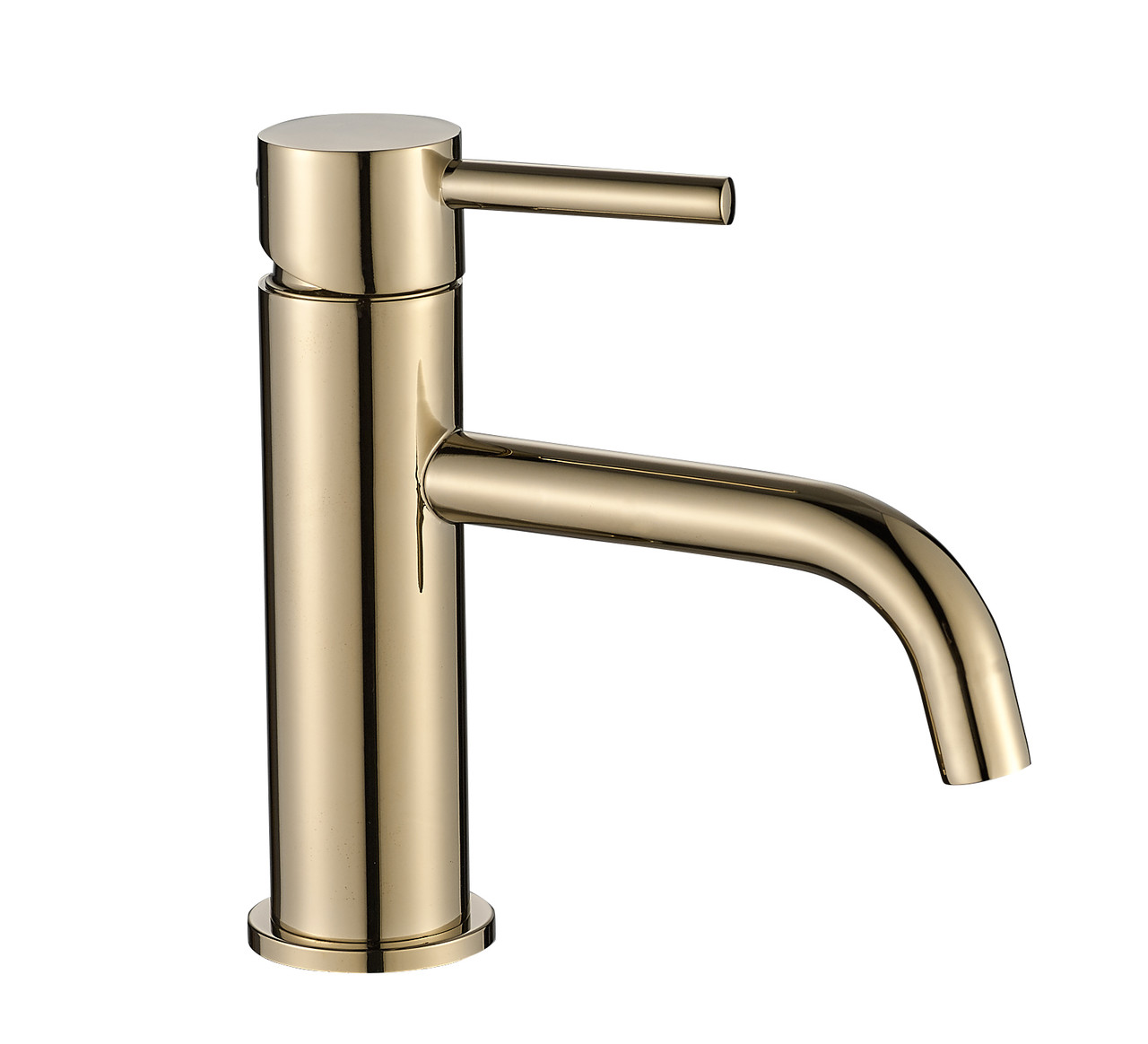 Змішувач для раковини VBI MILANO GOLD низький, фото 1