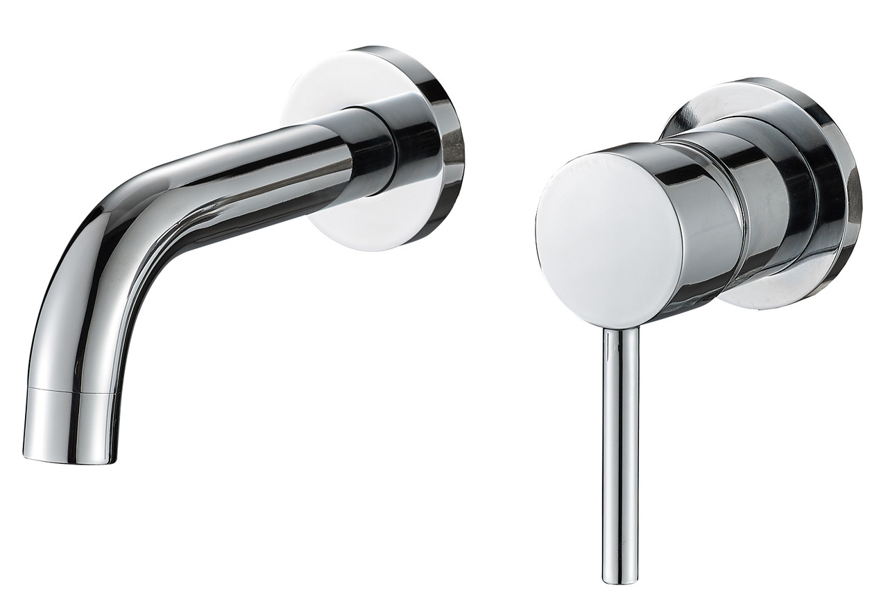 Змішувач для раковини VBI MILANO CHROME прихованого монтажу, фото 1