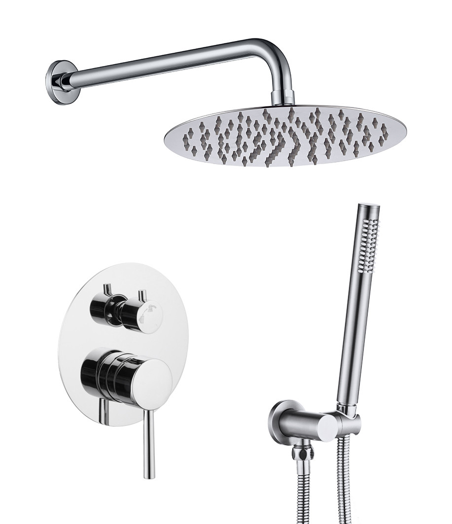 Душова система VBI MILANO CHROME прихованого монтажу VBI MILANO CHROME, фото 1