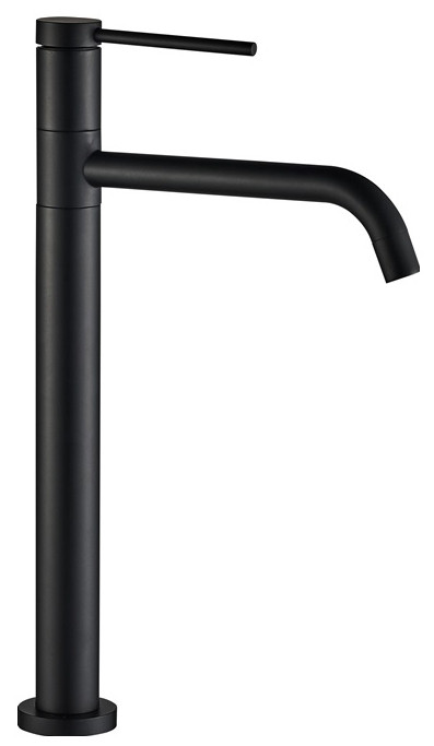 Змішувач для раковини VBI VELARO BLACK високий, фото 1