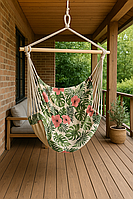 Бразильське крісло-гамак Jumi Garden з чохлом тропік