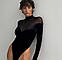 Жіноче боді; Кольори: чорний ; Розмір: 42-44,46-48, фото 2
