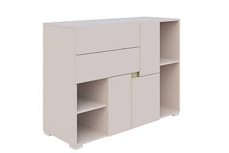 Комод-Тумба 1200 Маріо кашемір/дуб сонома  Світ Меблів