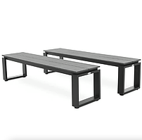 Садова лавка (на цвинтар) Di Volio Pisa 160см сірий