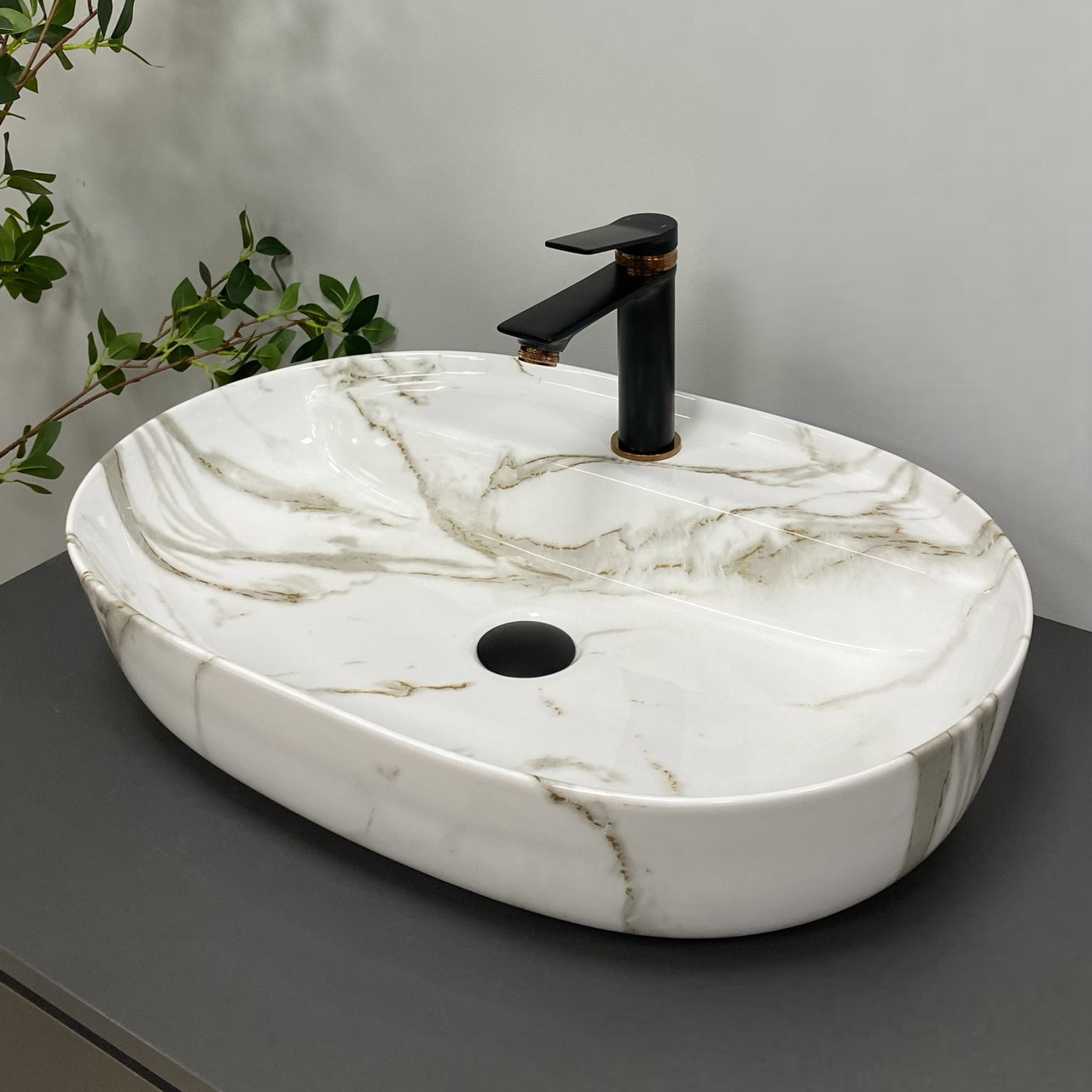 Умивальник (раковина) VBI TERNI AIAX накладний, фото 1