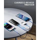 Power Bank Acmaker Q1071 портативний зарядний пристрій 10000mAh, фото 5
