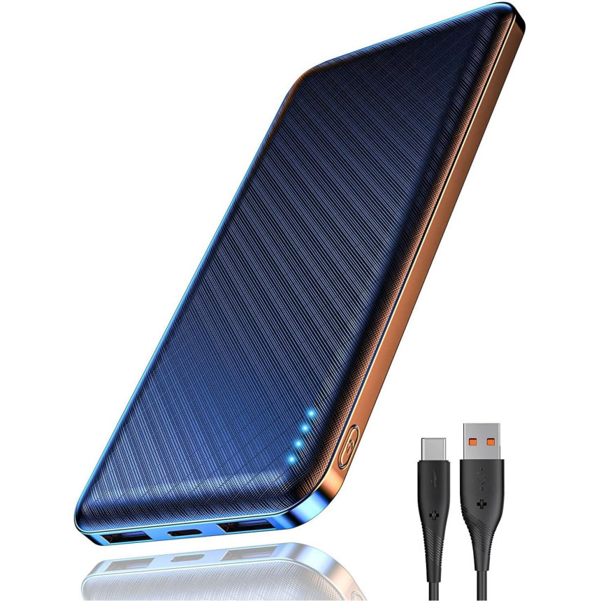 Power Bank Acmaker Q1071 портативний зарядний пристрій 10000mAh, фото 1