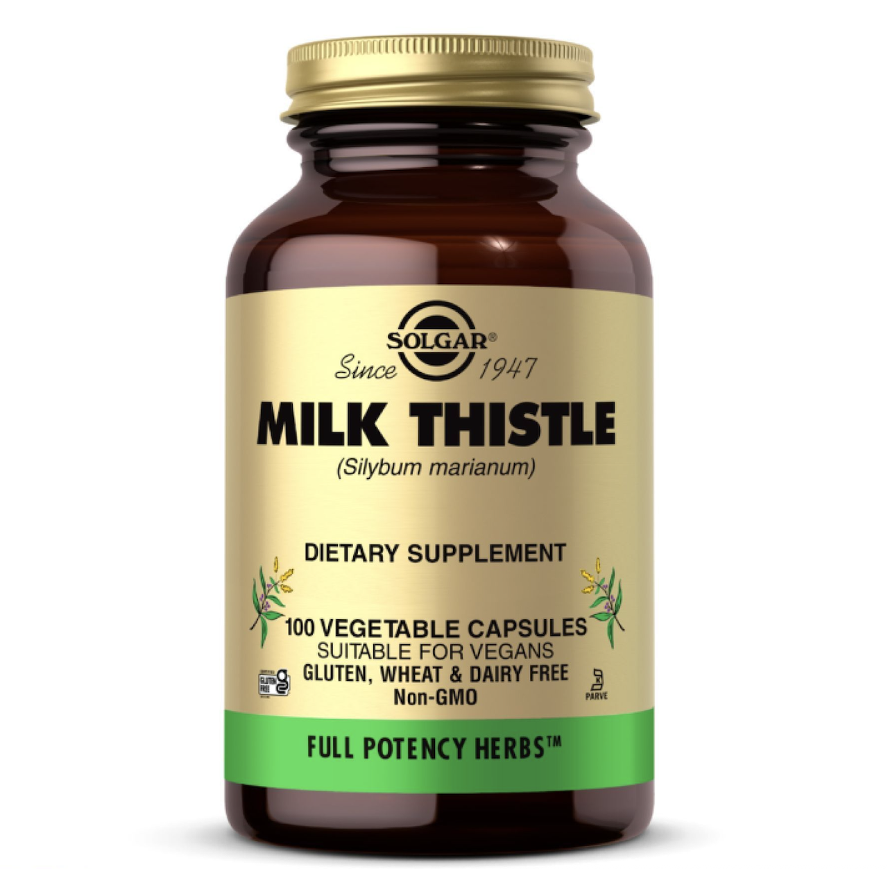 Solgar, Розторопша (Milk Thistle), 100 капсул, фото 1