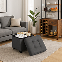 Пуф Leobert Jasmine 37 л сірий