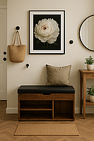 Тумба для взуття Leobert Gerbor з м'яким сидінням в стилі Loft