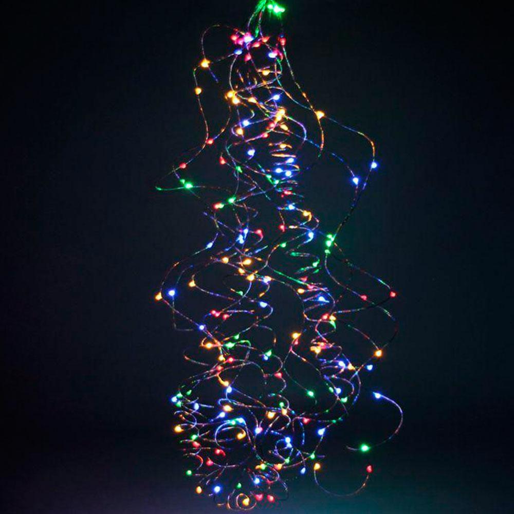 Гірлянда пучок роса "кінський хвіст" 500 Led 2.5 м від мережі мульти (різнокольорова), світлодіодна гірлянда на ялинку, фото 1