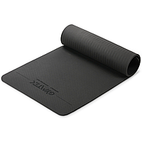 Килимок (мат) для фітнесу та йоги Gymtek Premium TPE 0,5см чорний