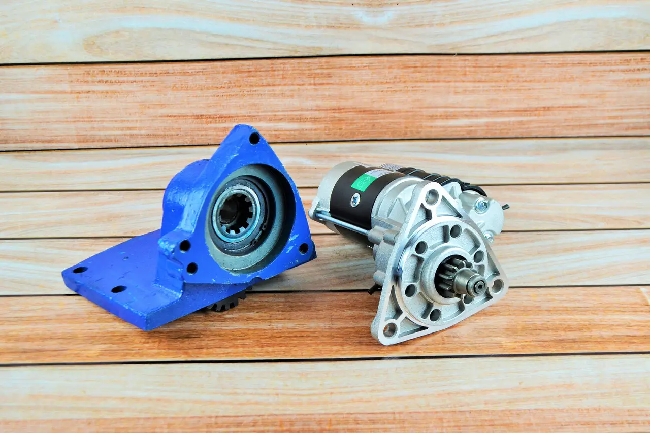 Стартер Slovak 3,5квт і Перехідна плита вмісто пускача ПДМ  (МТЗ, ЮМЗ, Т-150) (комплект переобладнання), фото 1