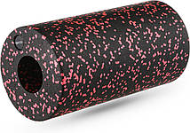 Масажний ролик Gymtek для йоги та фітнесу EPP 30*15см чорно-червоний