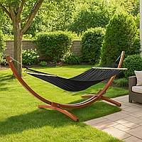 Гамак зі стелажем Di Volio Trevia графітовий